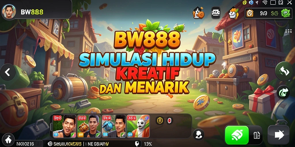Gameplay BW888 dengan desain interaktif yang kaya dan menyenangkan.