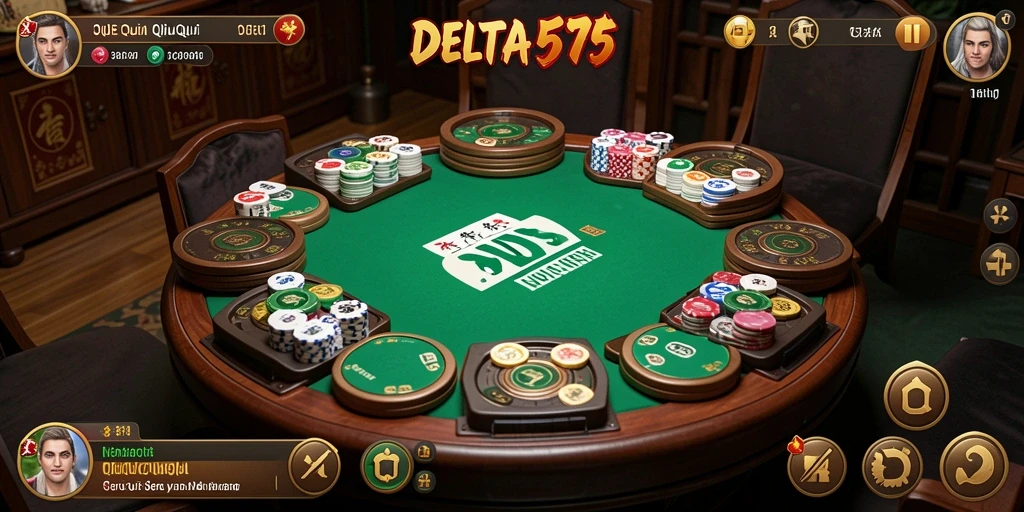 Tampilan gameplay menarik dari DELTA575 yang penuh aksi.