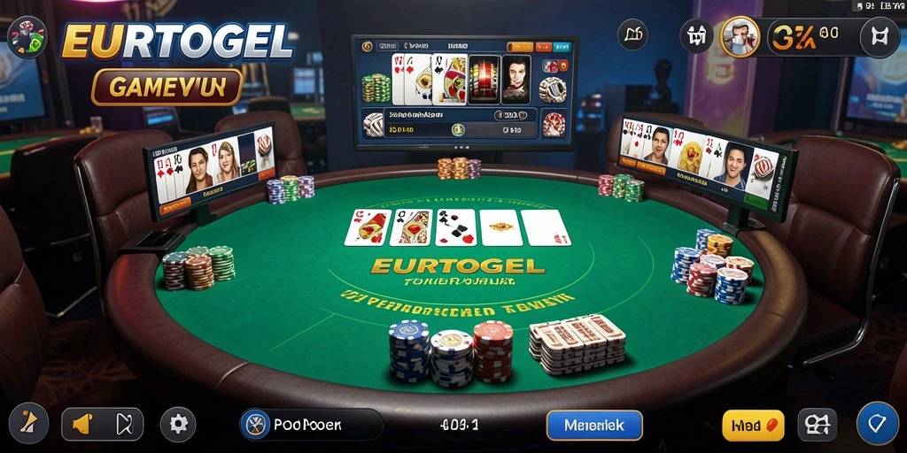 Tampilan gameplay EUROTOGEL yang menarik dan seru.